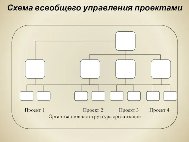 Схема всеобщего управления проектами