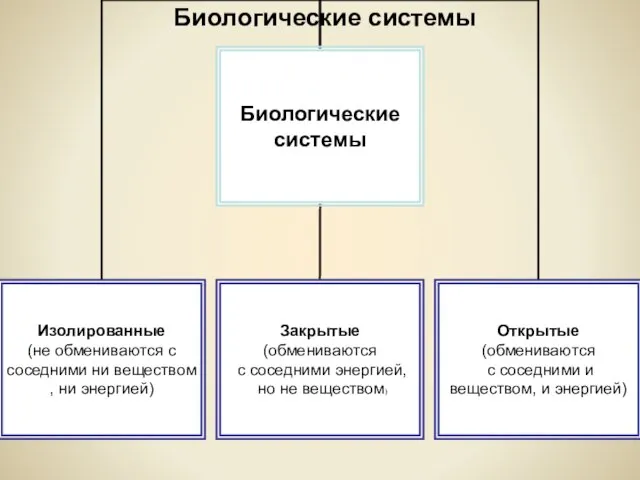 Биологические системы