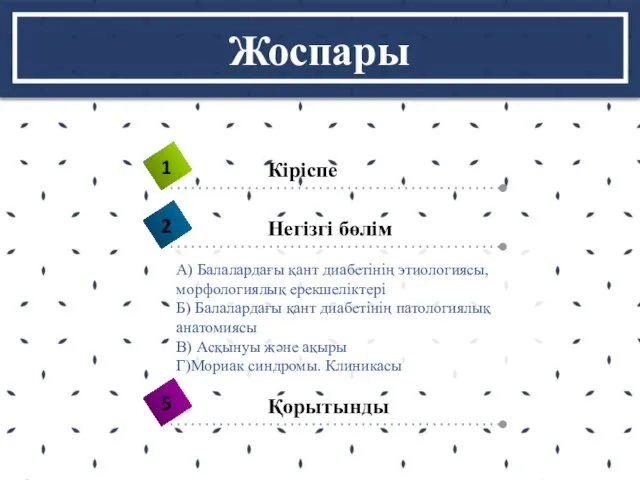 А) Балалардағы қант диабетінің этиологиясы, морфологиялық ерекшеліктері Б) Балалардағы қант диабетінің