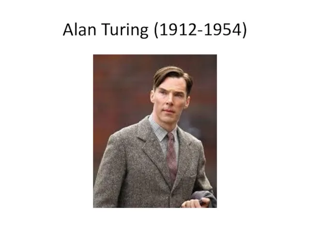 Alan Turing (1912-1954)