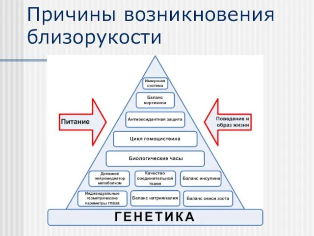 Причины возникновения близорукости