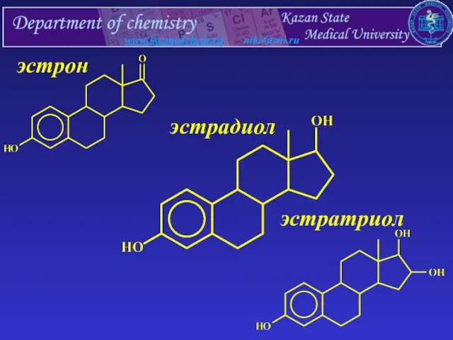 www.kazmedchem.ru nikit@mi.ru эстрон эстрадиол эстратриол