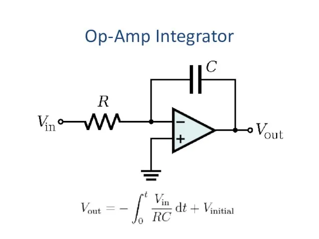 Op-Amp Integrator