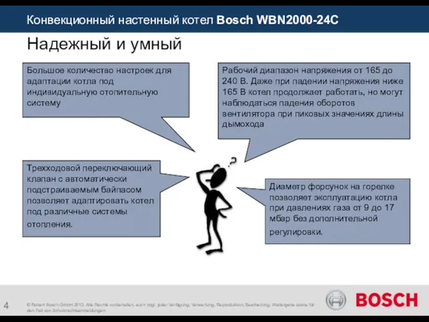 Надежный и умный Рабочий диапазон напряжения от 165 до 240 В.