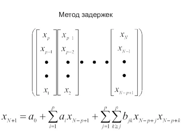 Метод задержек