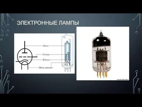 ЭЛЕКТРОННЫЕ ЛАМПЫ