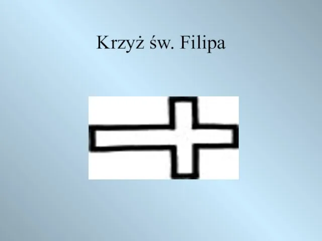 Krzyż św. Filipa