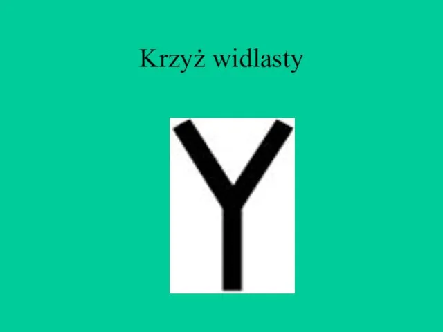 Krzyż widlasty