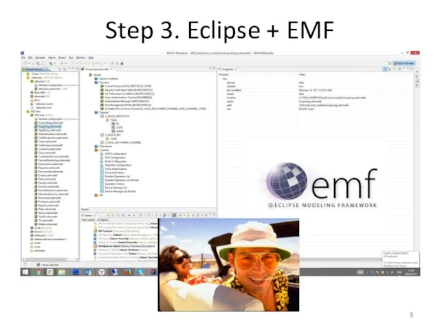 Step 3. Eclipse + EMF