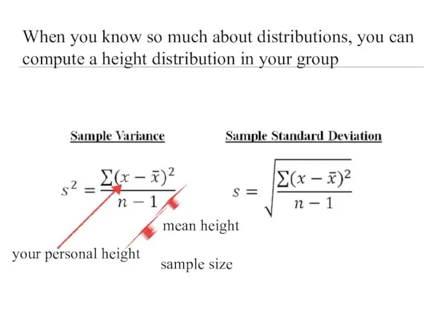 When you know so much about distributions, you can compute a