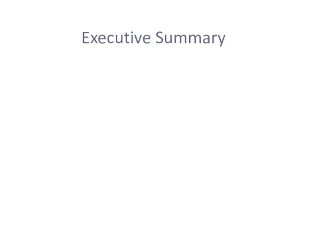 Executive Summary