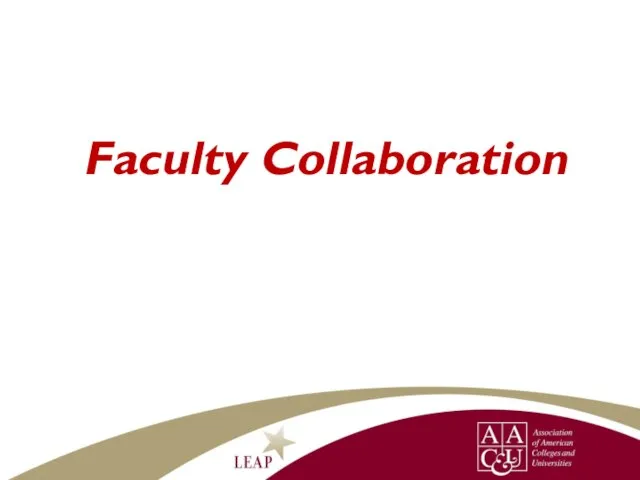 Faculty Collaboration