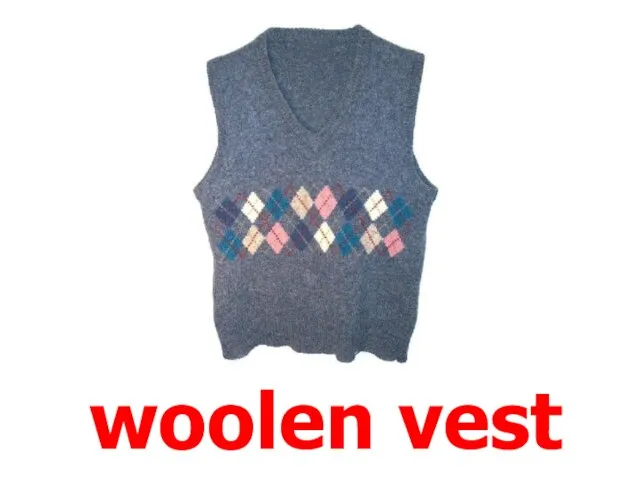 woolen vest