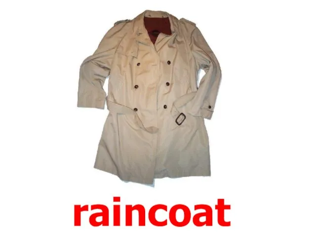 raincoat