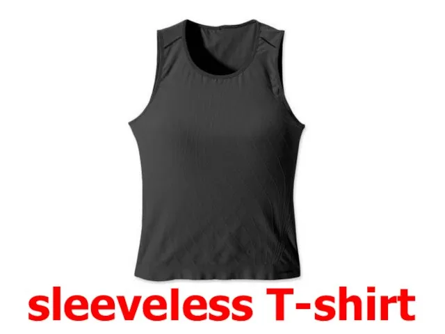 sleeveless T-shirt