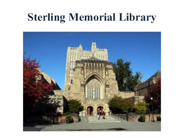 Sterling Memorial Library