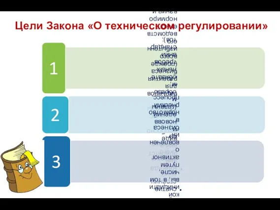 Цели Закона «О техническом регулировании»