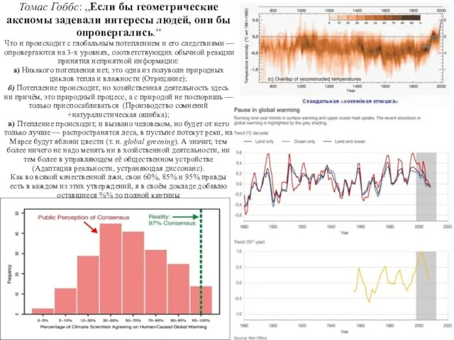 Томас Гоббс: „Если бы геометрические аксиомы задевали интересы людей, они бы