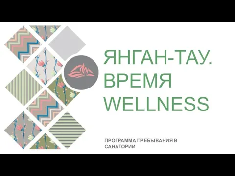 ЯНГАН-ТАУ. ВРЕМЯ WELLNESS ПРОГРАММА ПРЕБЫВАНИЯ В САНАТОРИИ