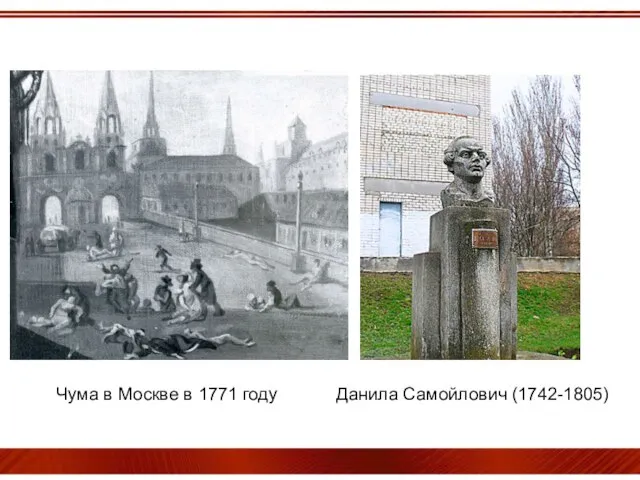 Чума в Москве в 1771 году Данила Самойлович (1742-1805)