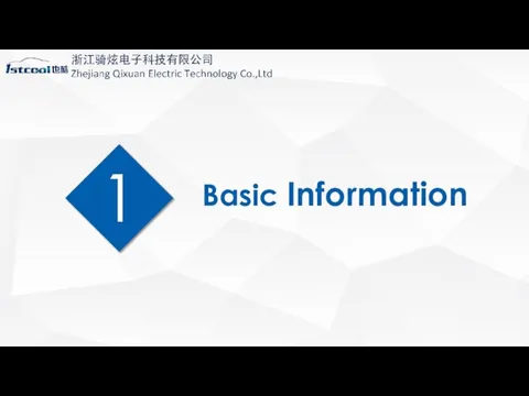 1 Basic Information