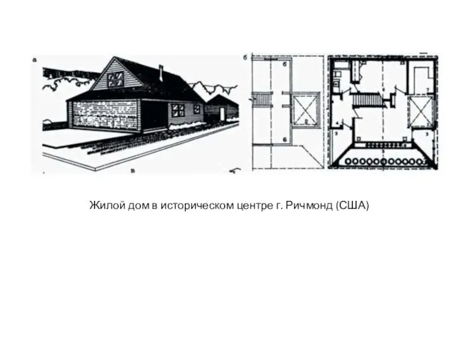 Жилой дом в историческом центре г. Ричмонд (США)