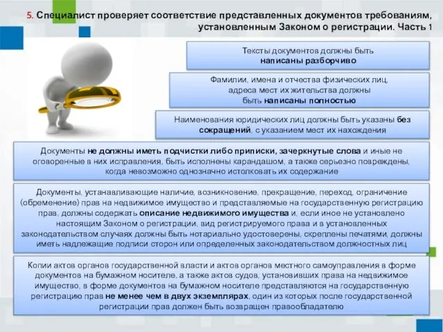 Тексты документов должны быть написаны разборчиво Фамилии, имена и отчества физических