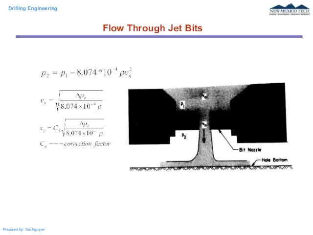 Flow Through Jet Bits