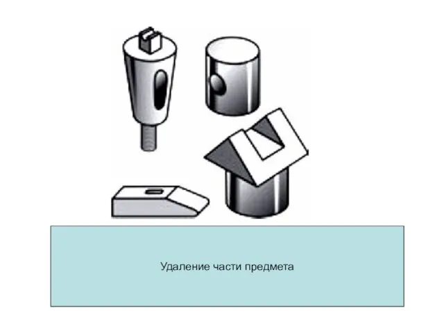 Удаление части предмета