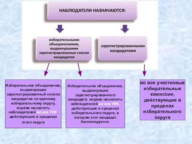 во все участковые избирательные комиссии, действующие в пределах избирательного округа Избирательное