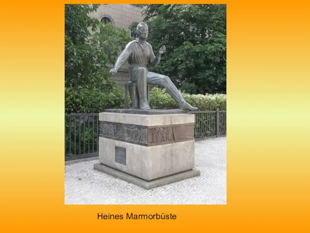 Heines Marmorbüste