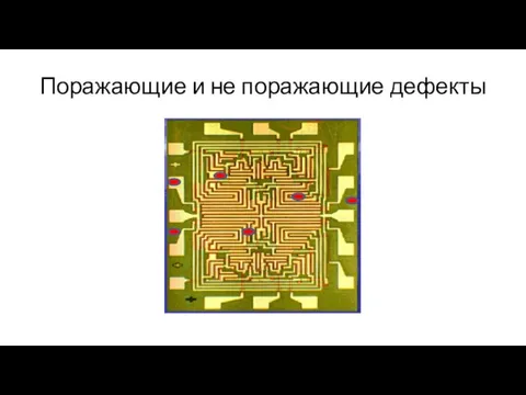 Поражающие и не поражающие дефекты