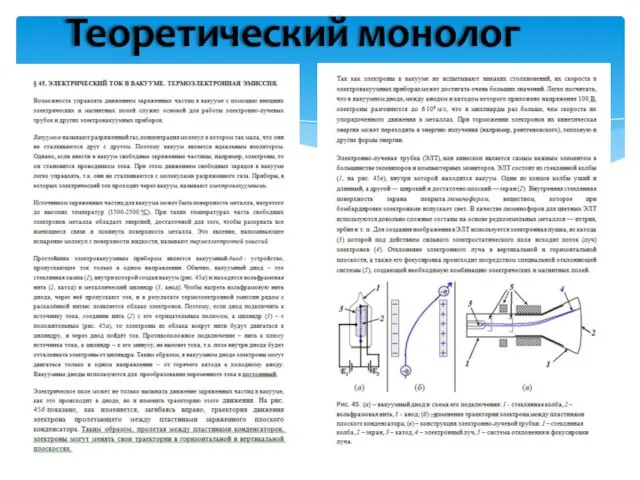 Теоретический монолог