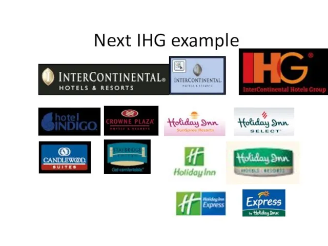 Next IHG example