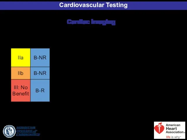 Cardiac Imaging Cardiovascular Testing