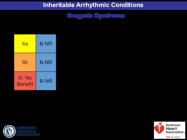 Brugada Syndrome Inheritable Arrhythmic Conditions