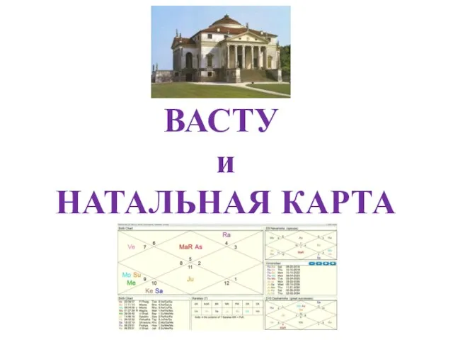 ВАСТУ и НАТАЛЬНАЯ КАРТА