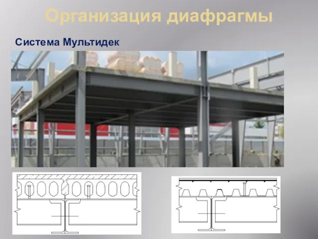 Организация диафрагмы Система Мультидек