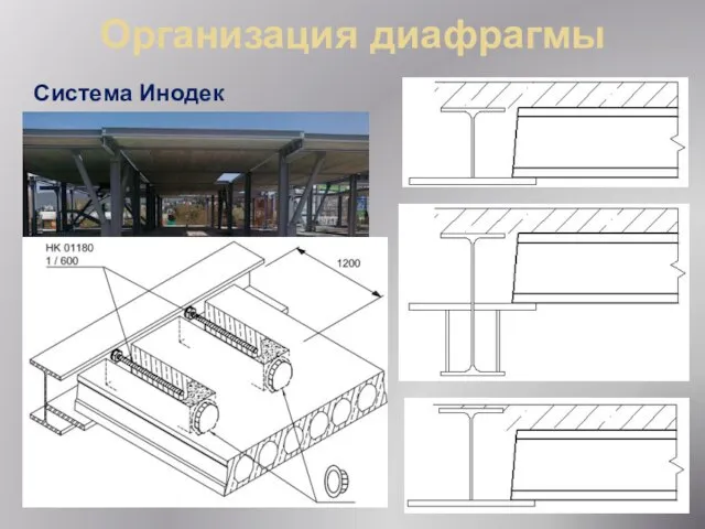 Организация диафрагмы Система Инодек