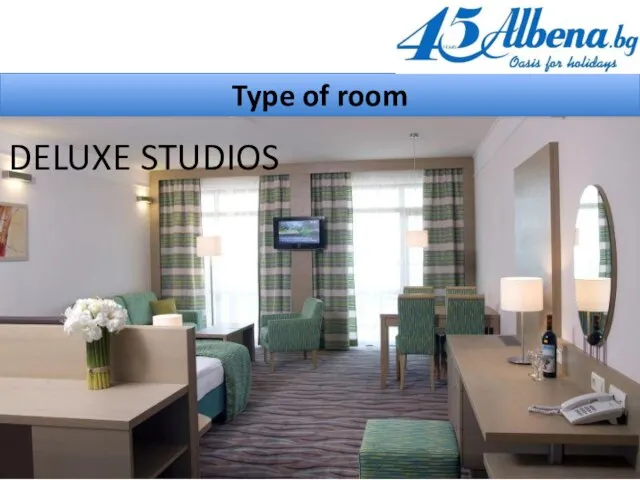 Type of room DELUXE STUDIOS