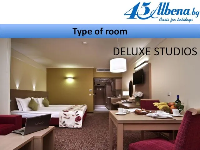 Type of room DELUXE STUDIOS