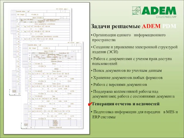 Организация единого информационного пространства Создание и управление электронной структурой изделия (ЭСИ)