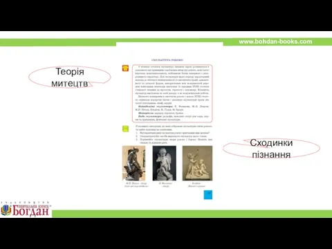 Сходинки пізнання Теорія митецтв