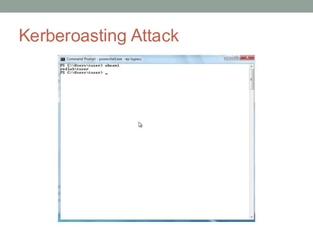 Kerberoasting Attack