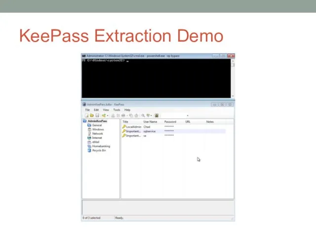 KeePass Extraction Demo