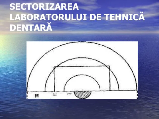 SECTORIZAREA LABORATORULUI DE TEHNICĂ DENTARĂ