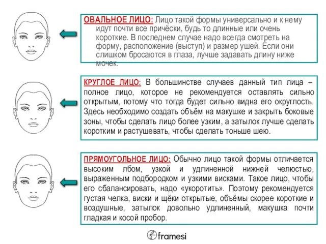 ОВАЛЬНОЕ ЛИЦО: Лицо такой формы универсально и к нему идут почти