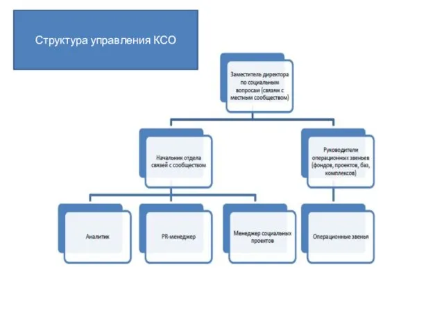 Структура управления КСО