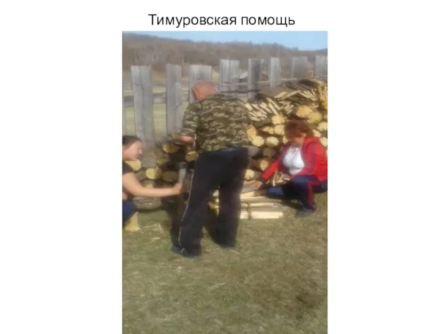 Тимуровская помощь