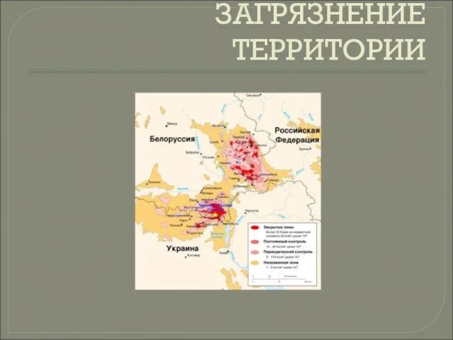 ЗАГРЯЗНЕНИЕ ТЕРРИТОРИИ